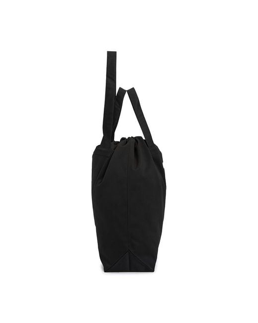 Nanamica Black Logo Tote Bag