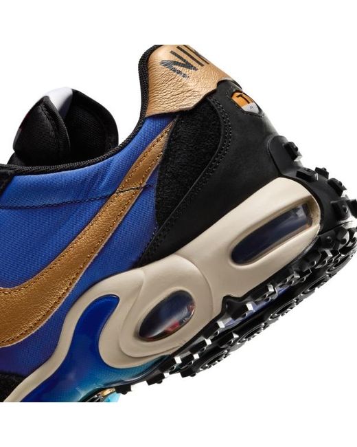 Nike Blue Air Max Waffle Sneakers for men
