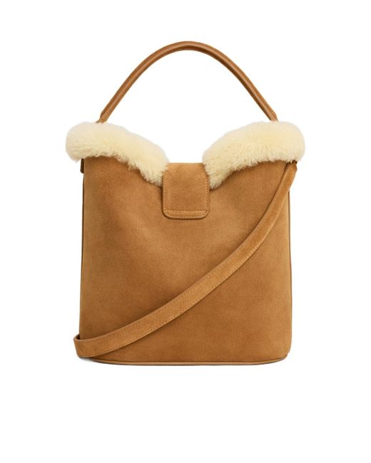 Céline Brown Medium Louise Bag