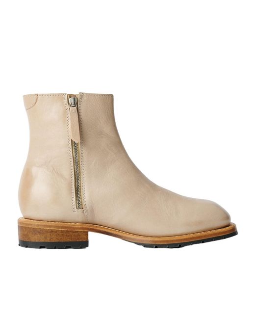 Our Legacy Natural Leather Boots for men