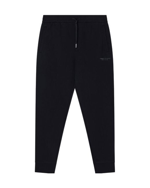 ARMANI EXCHANGE Blue Logo Jogging Pants for men