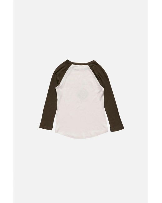 Acne Natural Jersey T-Shirt With Logo