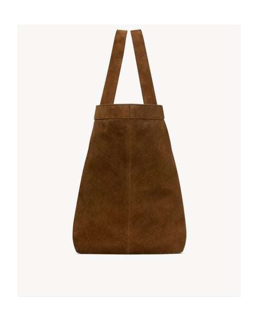 Saint Laurent Brown Y Top Handle Bag