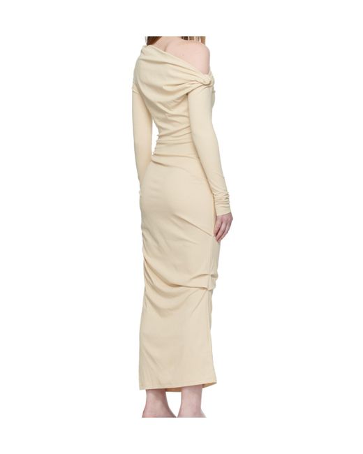 Paris Georgia Natural Midi Dress