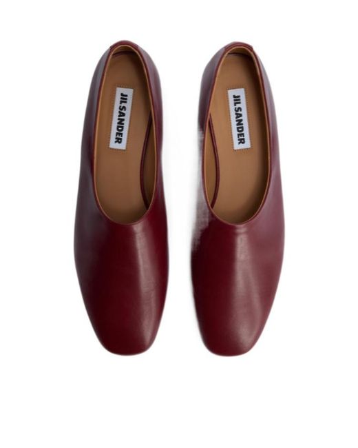 Jil Sander Red Prince Ballerina