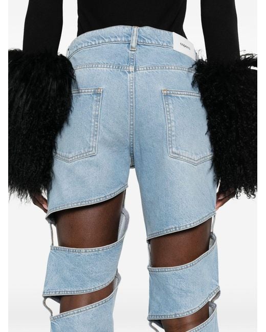 Coperni Blue Belt Loop Jeans