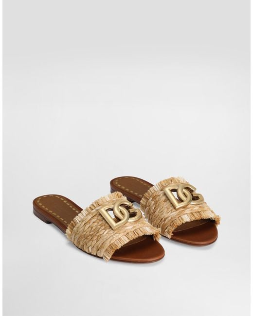 Dolce & Gabbana Brown Sandals