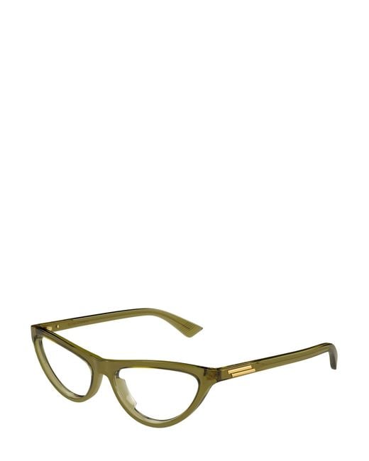 Bottega Veneta Multicolor Eyewear Cat Eye Fame Glasses