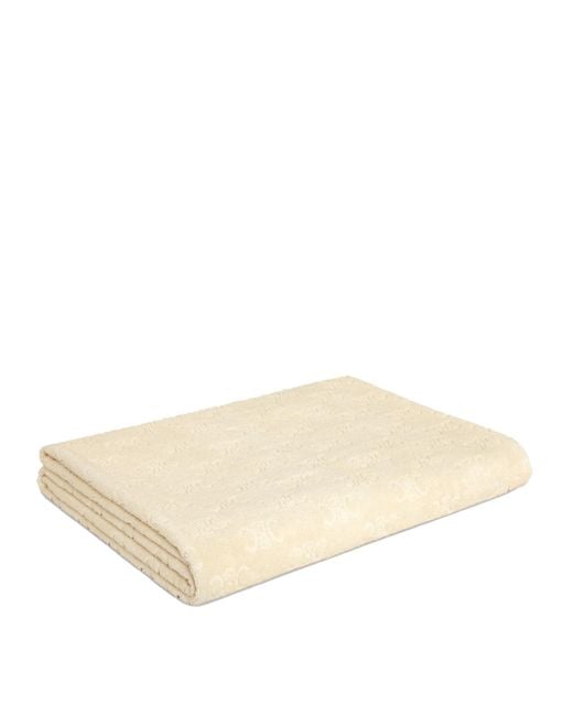Céline Natural Beach Towel
