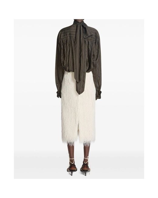 Dries Van Noten Natural Sokna Skirt