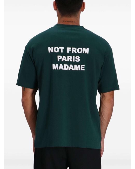 Drole de Monsieur Green Drôle De Monsieur Le T-Shirt Slogan T-Shirt for men