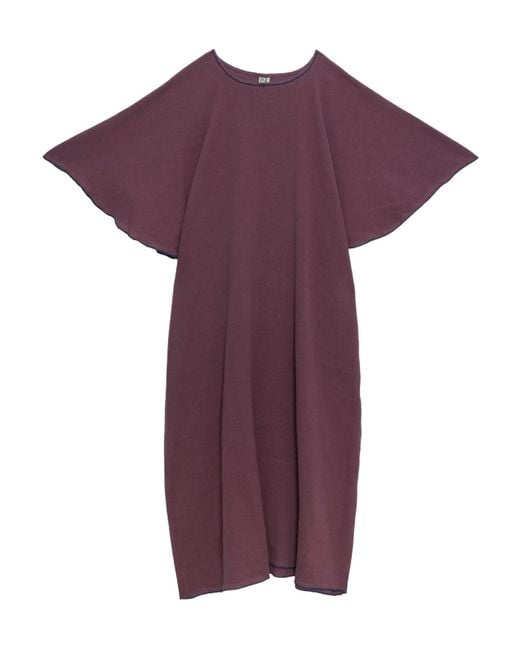 Baserange Purple Loose Dress