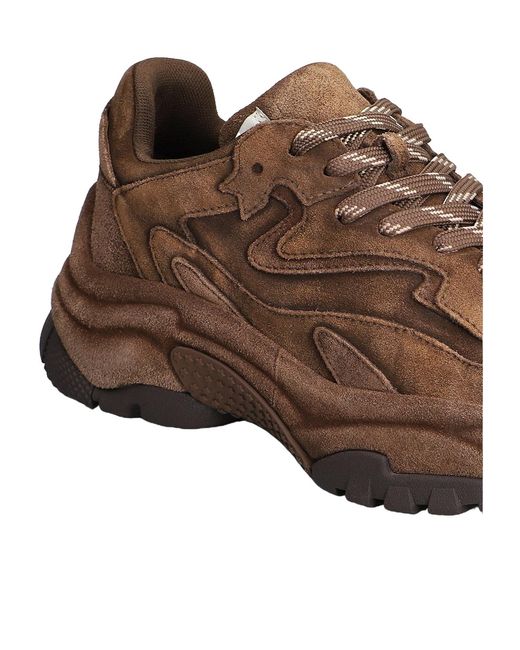 Ash Brown Chunky Sneakers