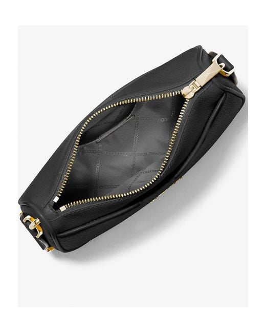 Michael Kors Black Michael Jet Set Medium Crossbody Bag