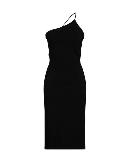 Rag & Bone Black Casual One-Shoulder Dress