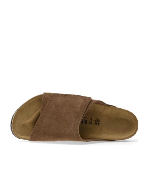 Birkenstock Brown Solana Vl Slip-On Slides for men