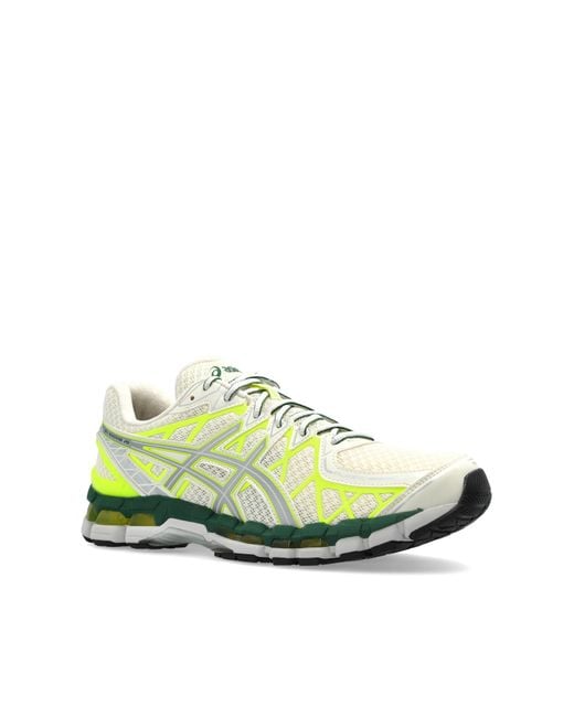 Asics Green Gel-Kayano 20 Lace-Up Sneakers for men