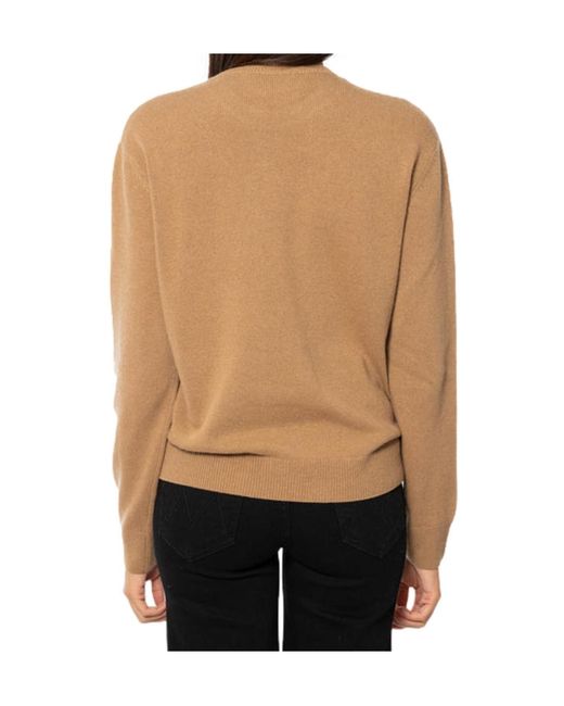 Mc2 Saint Barth Brown Crew Neck Sweater