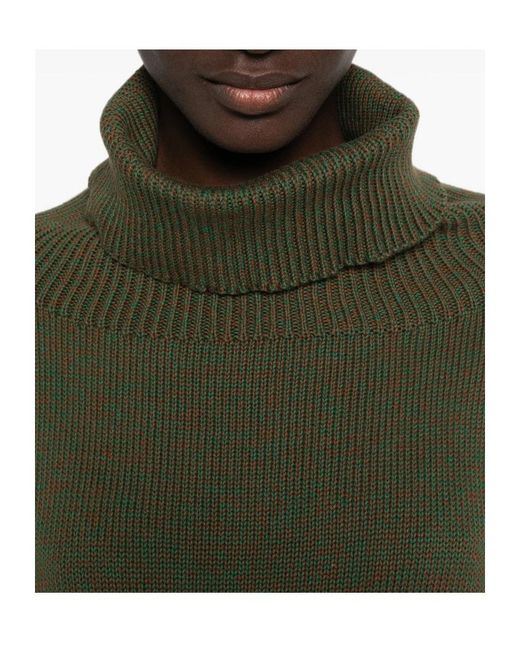 Baserange Green Long-Sleeved Knitwear