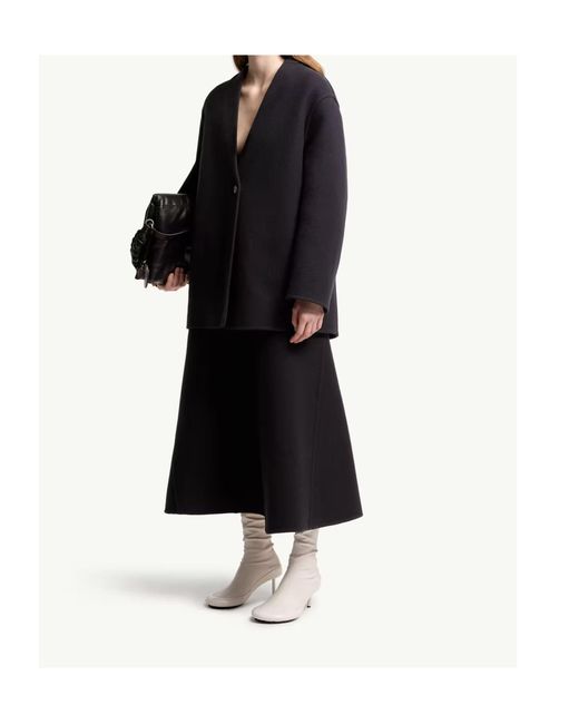 Moncler Black Jil Sander Francium 3-In-1 Mono-Breasted Jacket