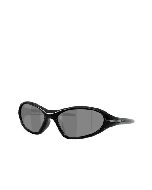 Oakley White Geometric Sunglasses for men
