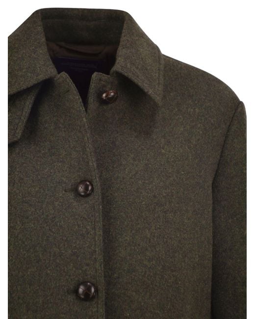 Weekend by Maxmara Green Wksdiorama Flared Wool Jacket