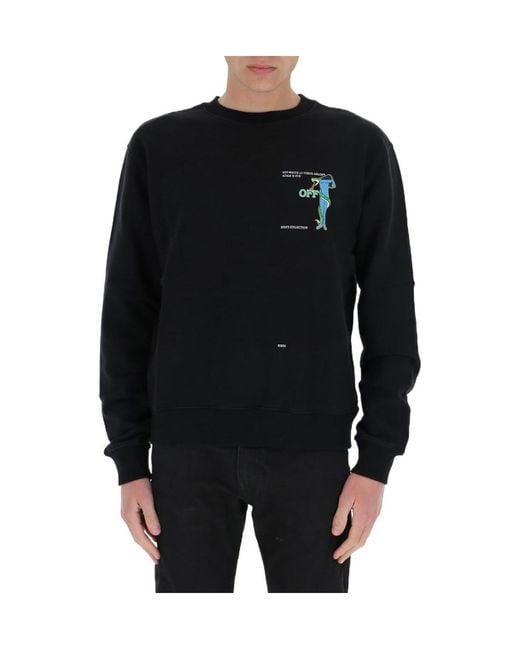 Off-White c/o Virgil Abloh Black Arrows-Motif Sweatshirt for men