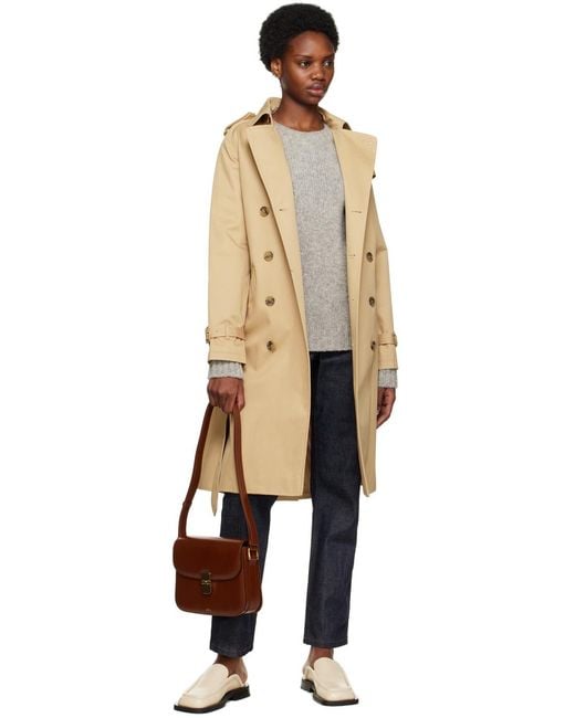 A.P.C. Natural Greta Windbreaker