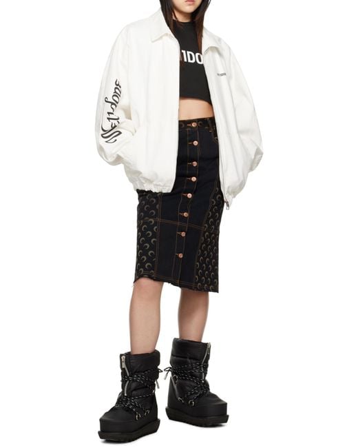 we11done White Logo Casual Jacket for men