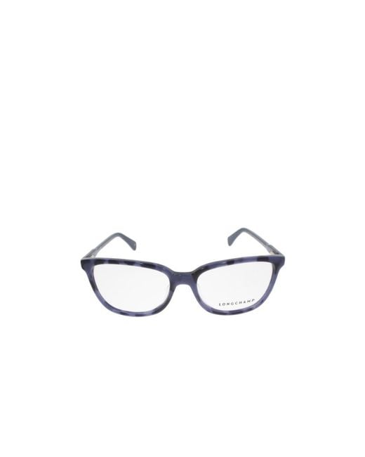 Longchamp White Square Frame Glasses