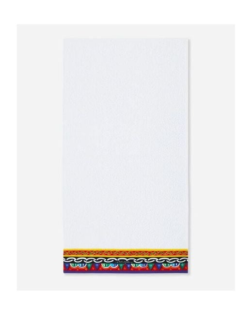 Dolce & Gabbana White Set Of 5 Terry Towels for men