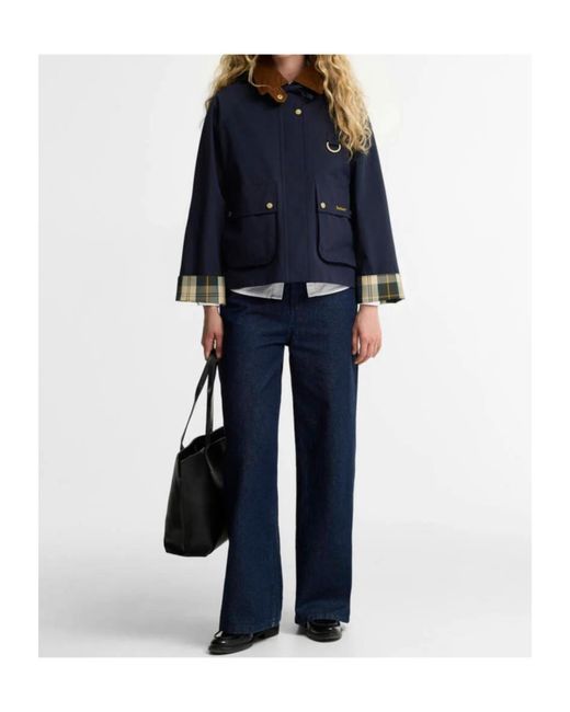 Barbour Blue Rain Jacket