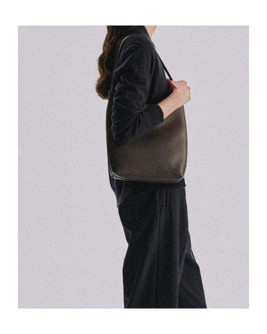 The Row Brown Alma Shoulder Bag