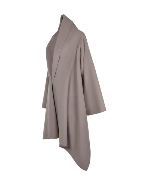 Alberta Ferretti Brown Long-Sleeved Casual Jacket
