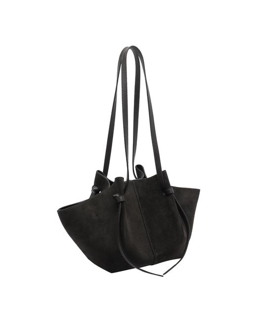 Yuzefi Black Double-Handled Handbag