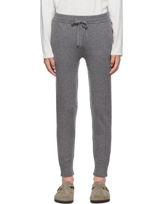 Vince Gray Drawstring Joggers for men
