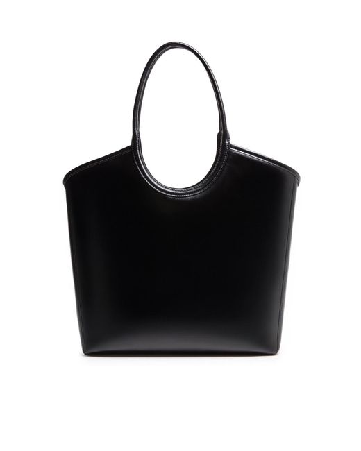Miu Miu Black Large Ivy Soft Leather Bag