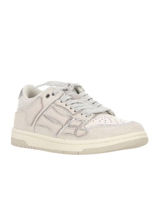 Amiri White "Skel" Sneaker