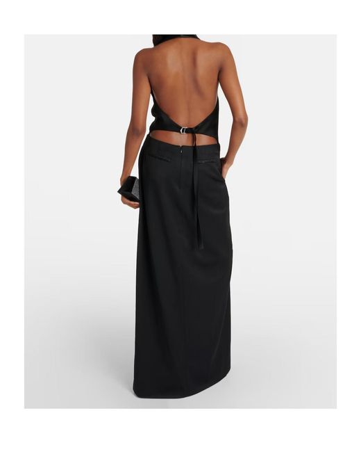 Jonathan Simkhai Black Halter Neck Dress