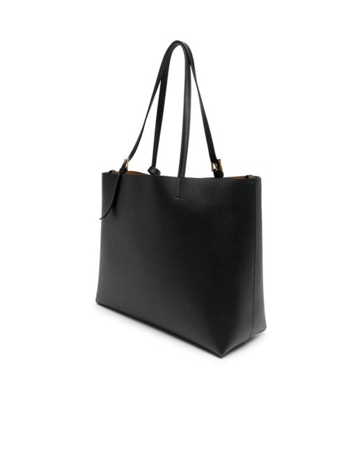 MCM Black Himmel Medium Shoulder Bag