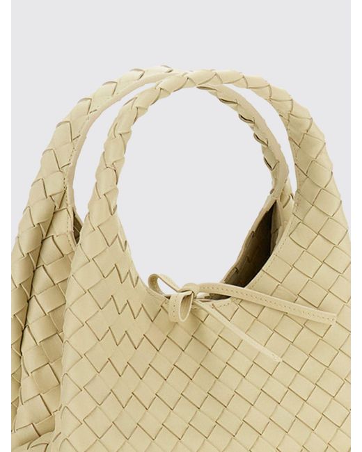 Bottega Veneta Natural Double-Handled Handbag