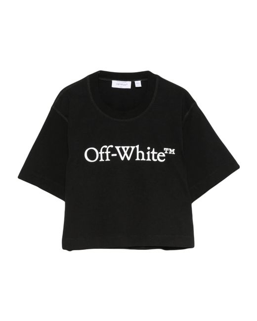 Off-White c/o Virgil Abloh Black Crew Neck T-Shirt