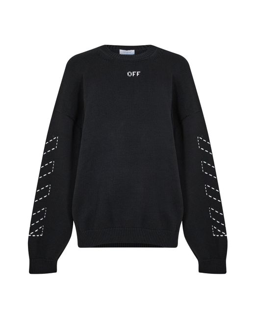 Off-White c/o Virgil Abloh Black Arrows Crew Neck Sweatshirt for men