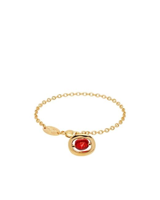 Vivienne Westwood White Fabianna Bracelet