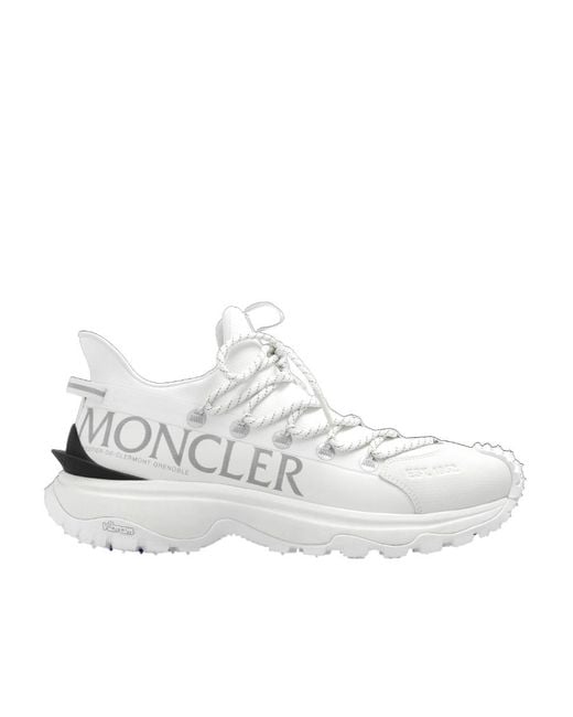 Moncler White Trailgrip Lite2 Low-Top Sneakers for men