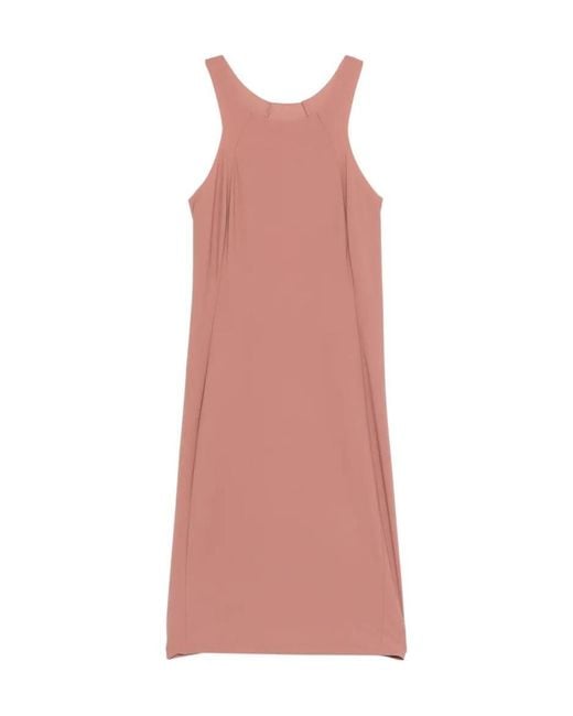 Patrizia Pepe Pink Sleeveless Midi Dress