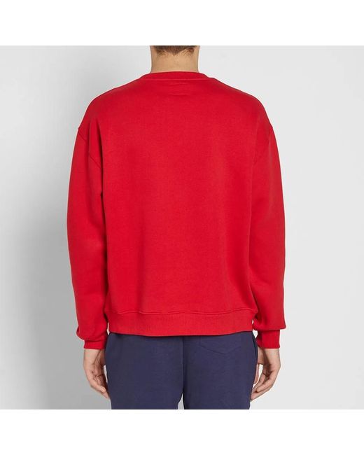 Tommy Hilfiger Red Logo Details Sweater for men