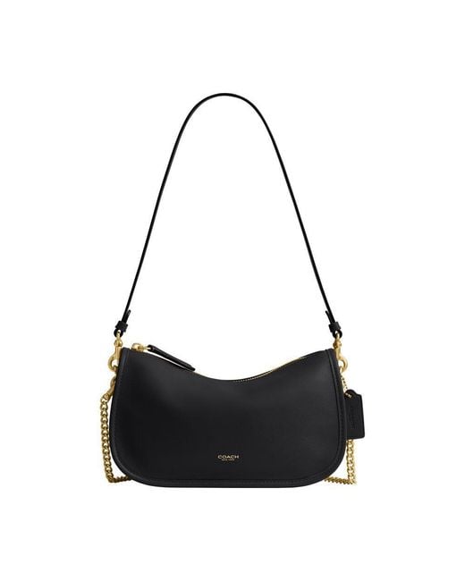 COACH Black Waverly Shoulder Bag