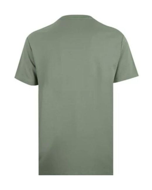 Emporio Armani Green Short-Sleeved T-Shirt for men