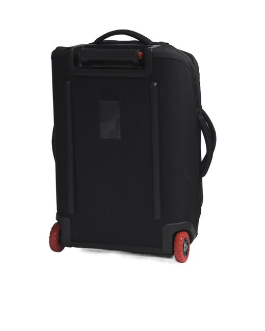 The North Face Black Base Camp Rolling Thunder Suitcase for men